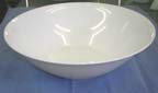 White Carine Serving Bowl
